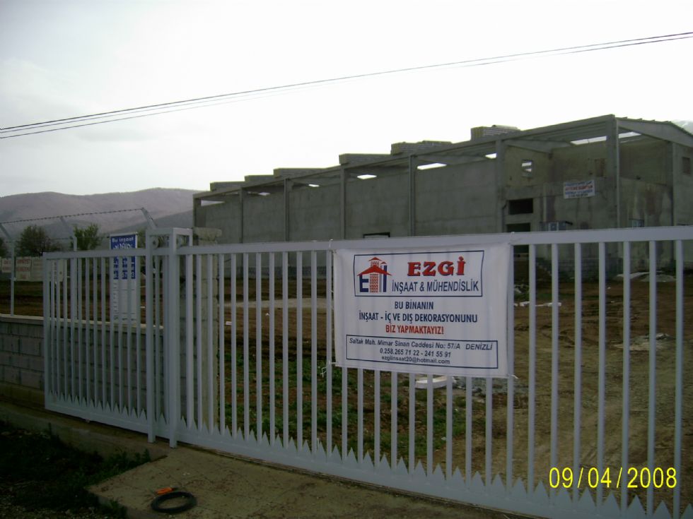  Karakaya Kuruyemi� San.ve Tic.Ltd.�ti. nohut i�leme tesisi in�aat�.